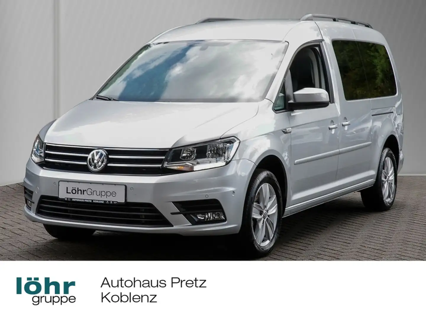 Volkswagen Caddy Maxi 2.0 TDI Comfortline 7Sitzer, AHK, Navi., T... Silber - 1