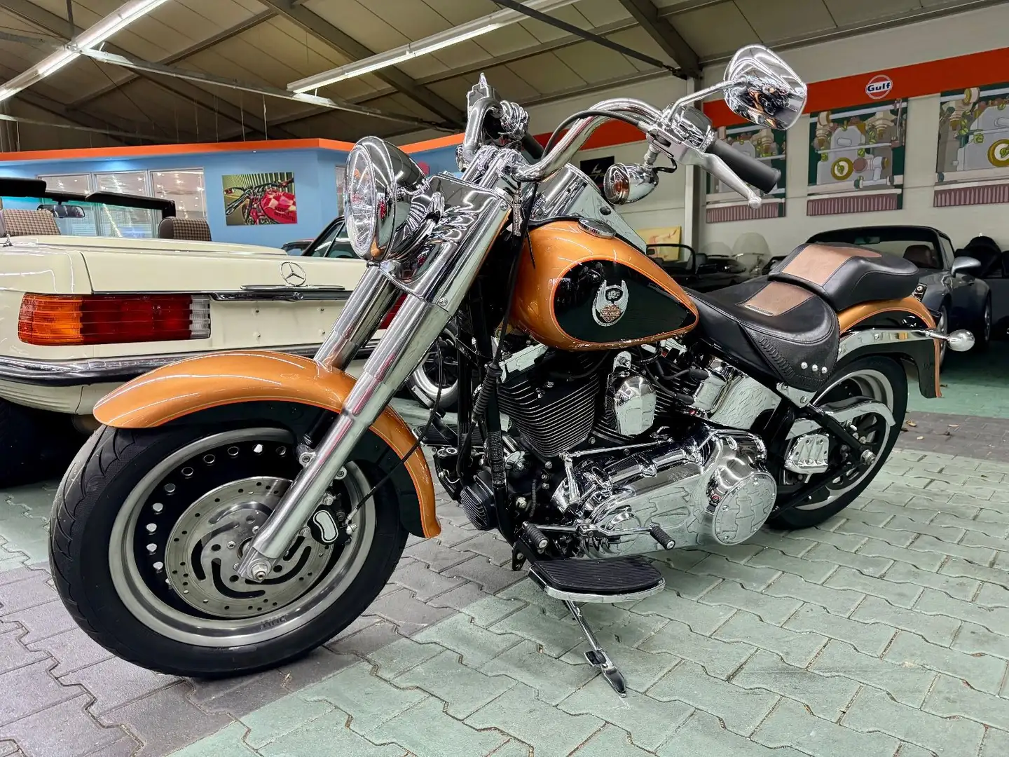 Harley-Davidson FLSTFI Fat Boy 105th Anniversary Edition Noir - 2