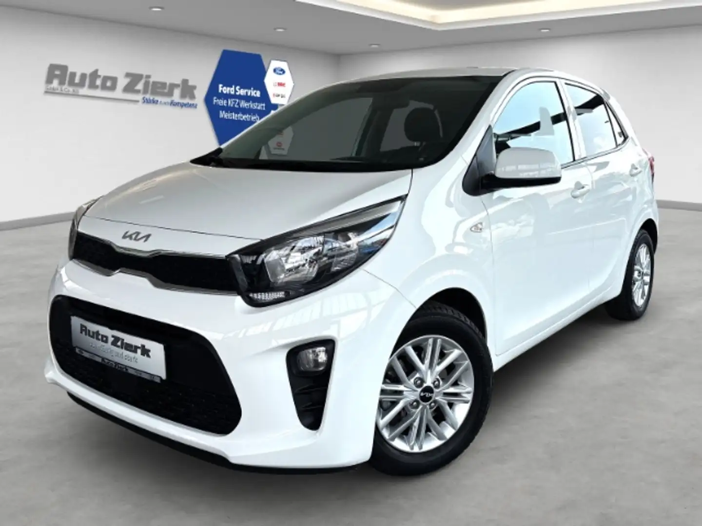 Kia Picanto Dream Team 1.0 KLIMA SHZ PDC DAB GANZJAHRESR. Blanc - 1