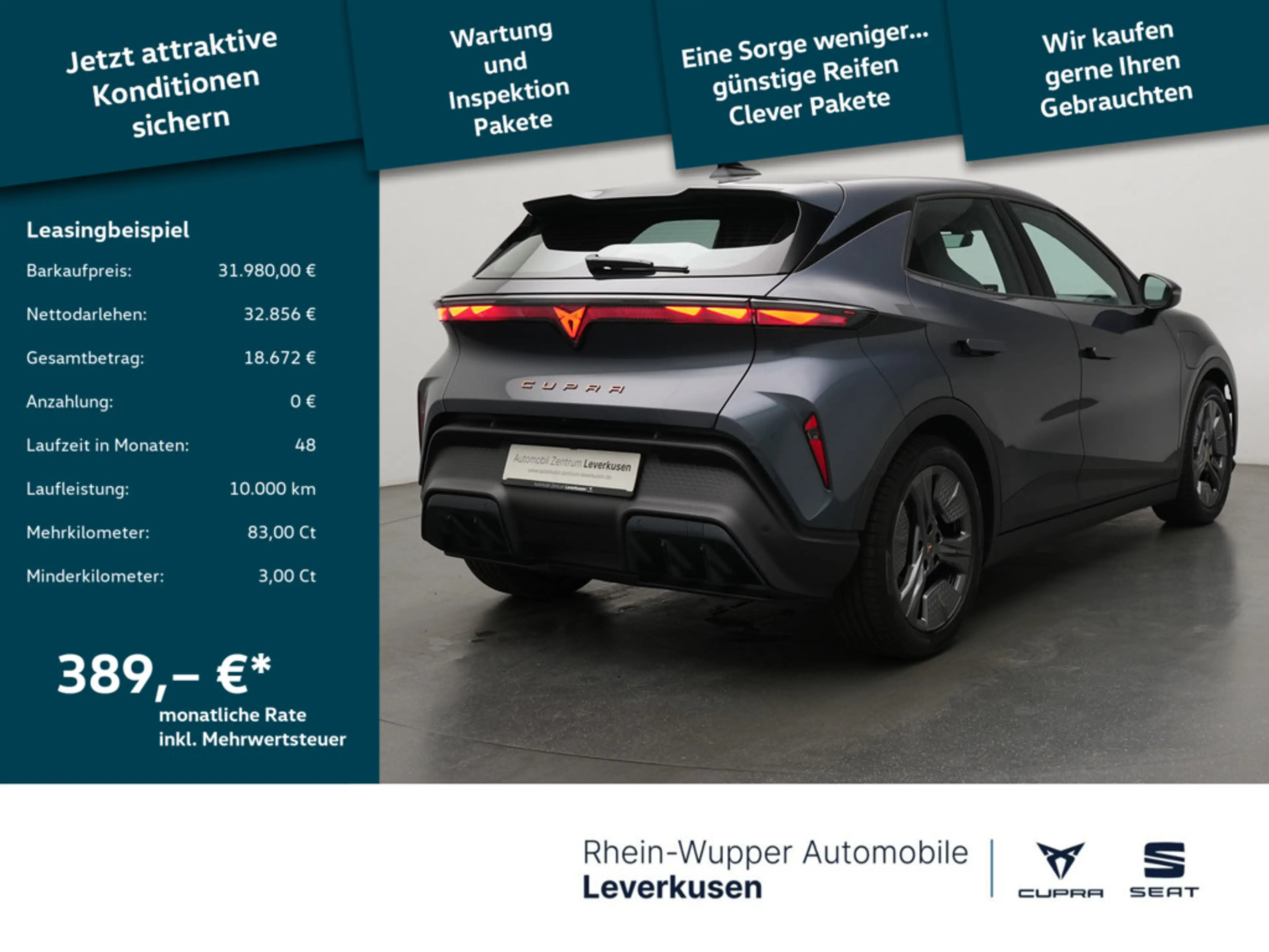 CUPRA Raval Launch Edition Dynamic STANDHZ LED KAM — photo 2