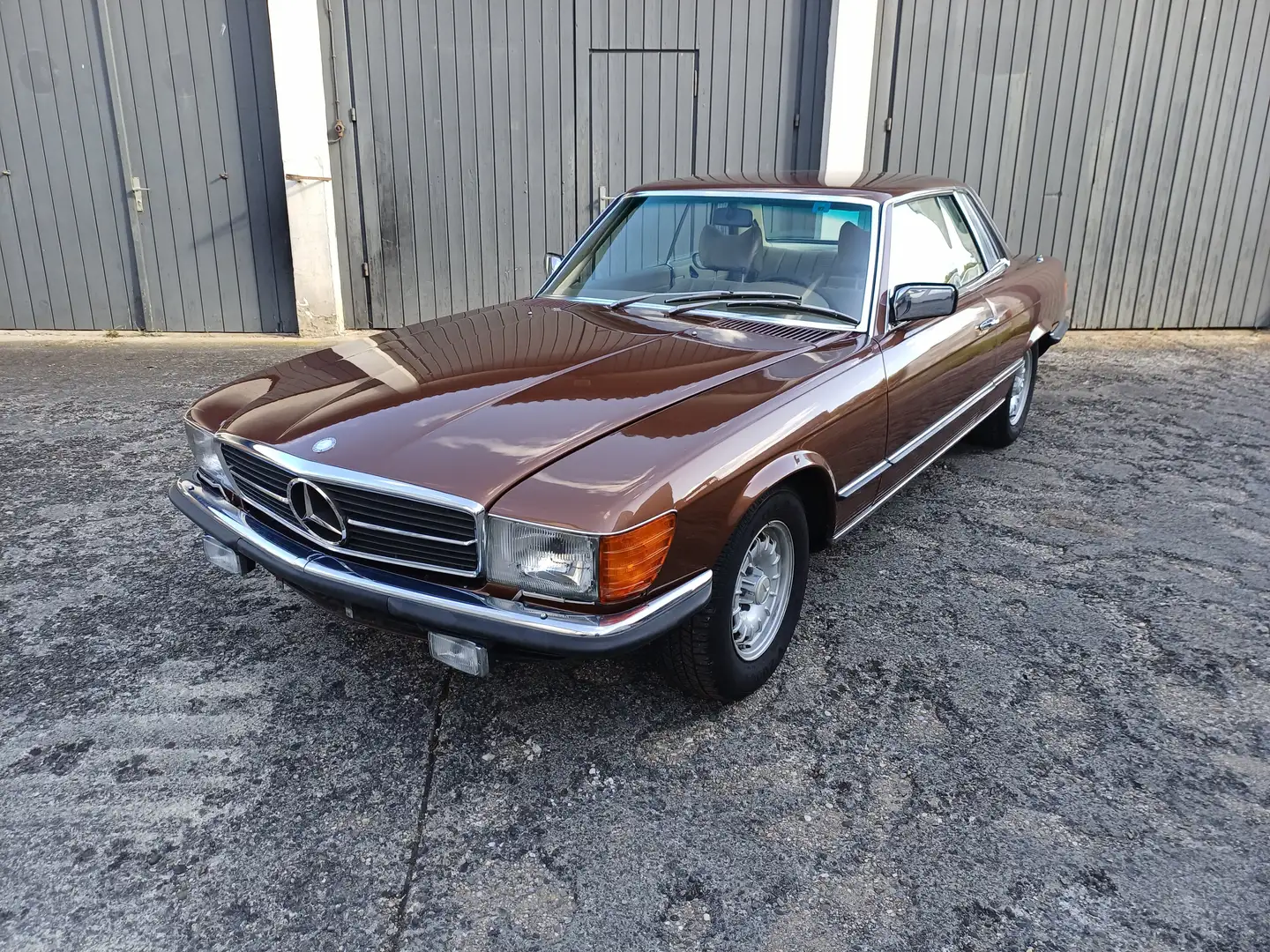 Mercedes-Benz 450 SLC 1.Hand Коричневий - 1