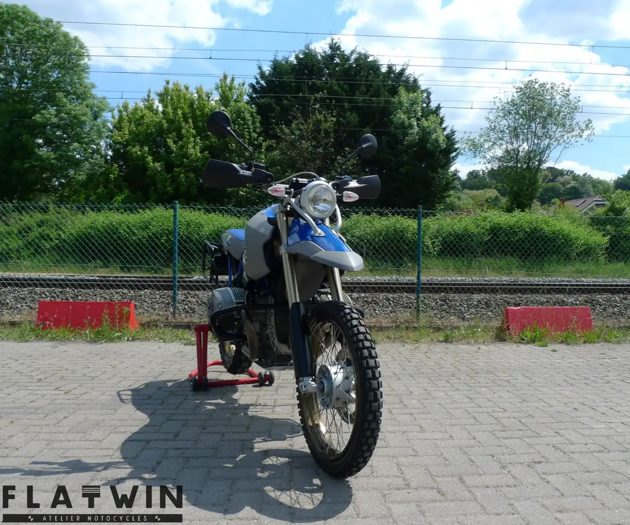 BMW HP2 Enduro Garantie - #flatwinmotos Blu/Azzurro - 1
