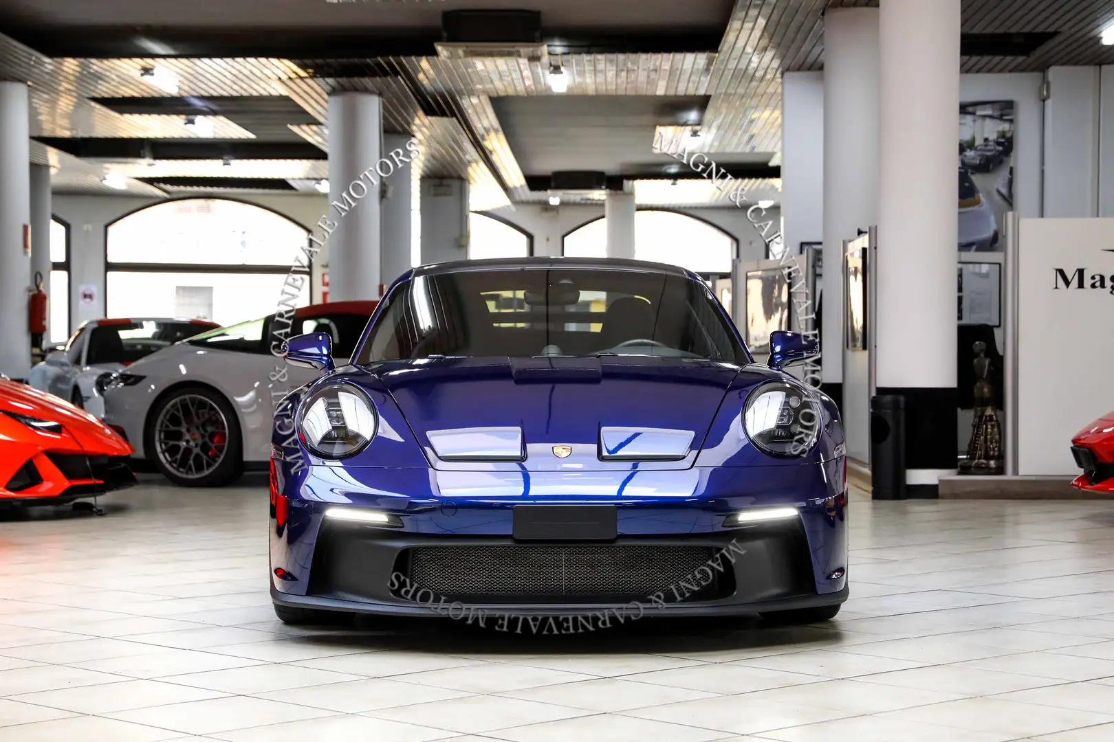 Porsche 911 992 GT3|LIFT SYSTEM|CARBON ROOF|CHRONO|CAMERA|PELL Blau - 2