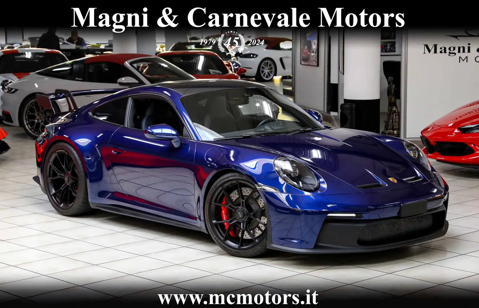 Porsche 911 992 GT3|LIFT SYSTEM|CARBON ROOF|CHRONO|CAMERA|PELL Blu/Azzurro - 1