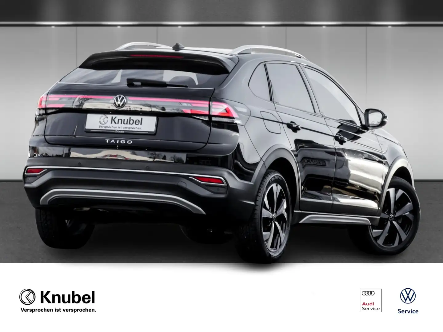 Volkswagen Taigo Style 1.0 TSI MatrixLED*AHK*Nav*ACC*PDC*SHZ* Schwarz - 2