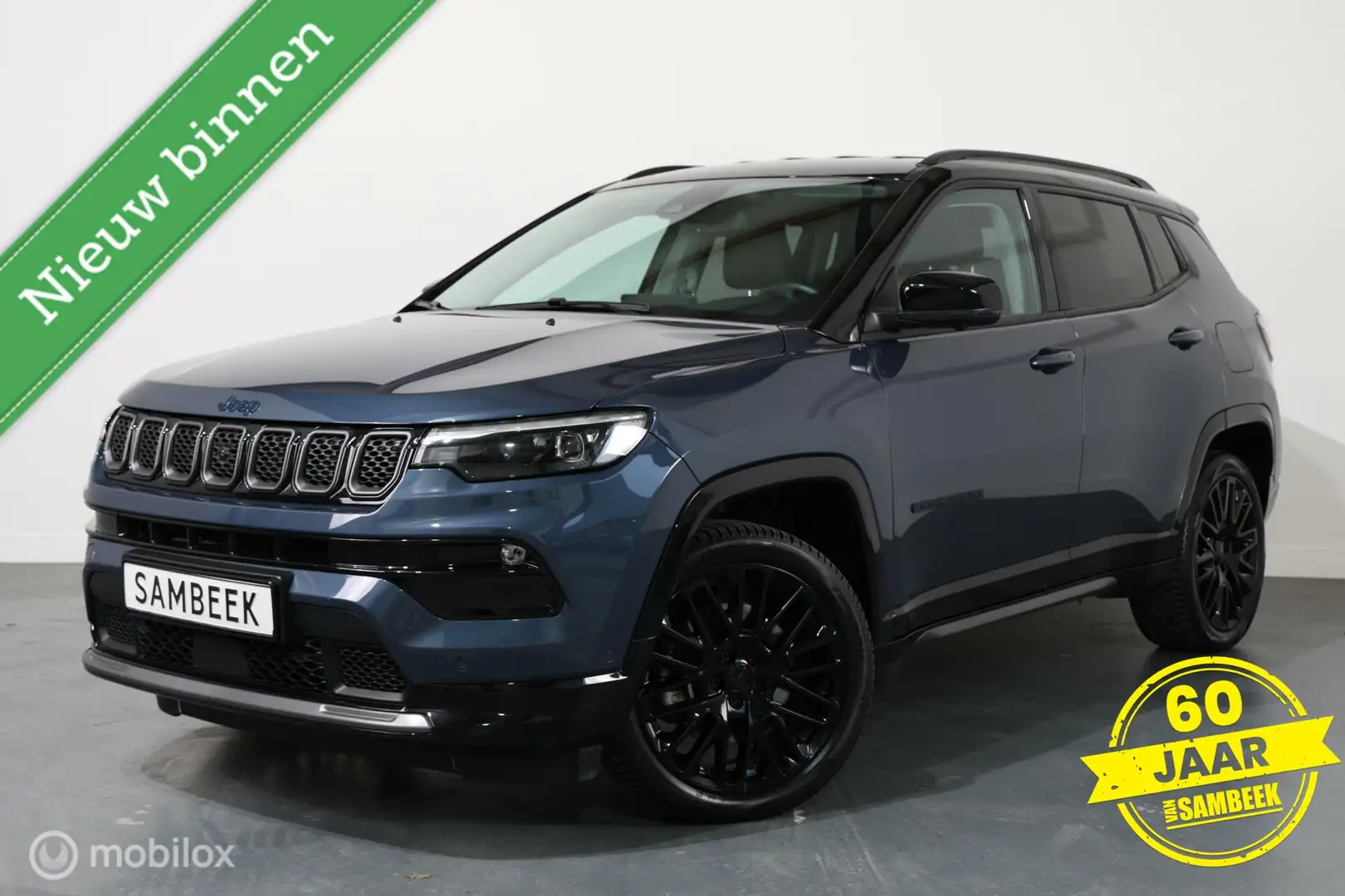 Jeep Compass 1.3 PHEV T4 ''S'' Autom. 4WD Navi 240 Pk - NAVI-CA Bleu - 2