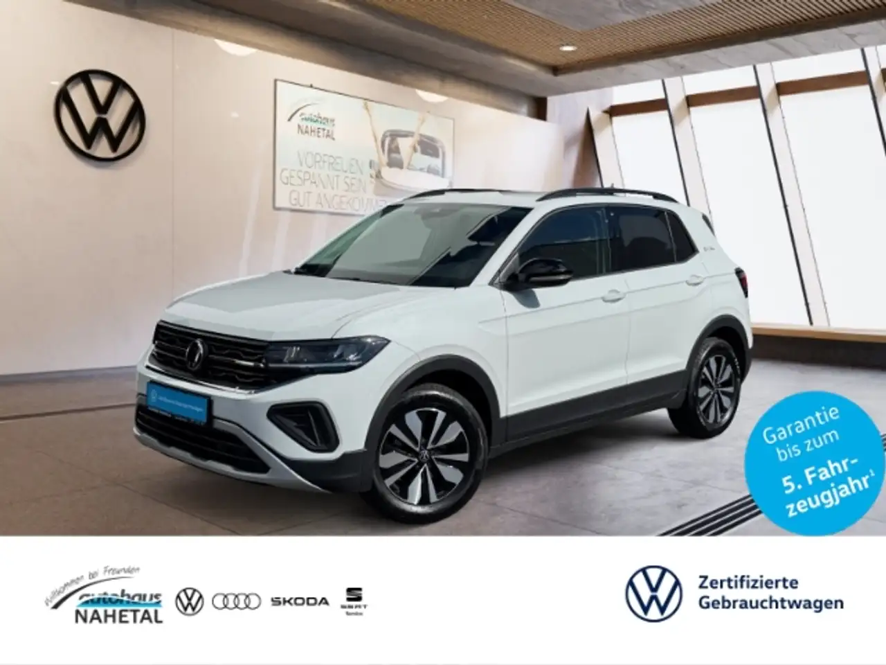 Volkswagen T-Cross 1.0TSI DSG Goal LED NAVI AHK ACC 2ZKLIMA LIGHT ASS