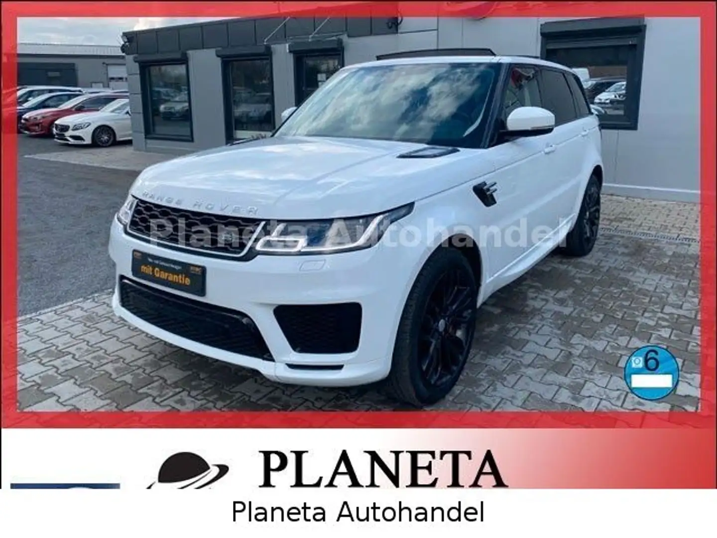 Land Rover Range Rover Sport HSE 3.0 HYBRID*PANORAMA*LED*CA Weiß - 1