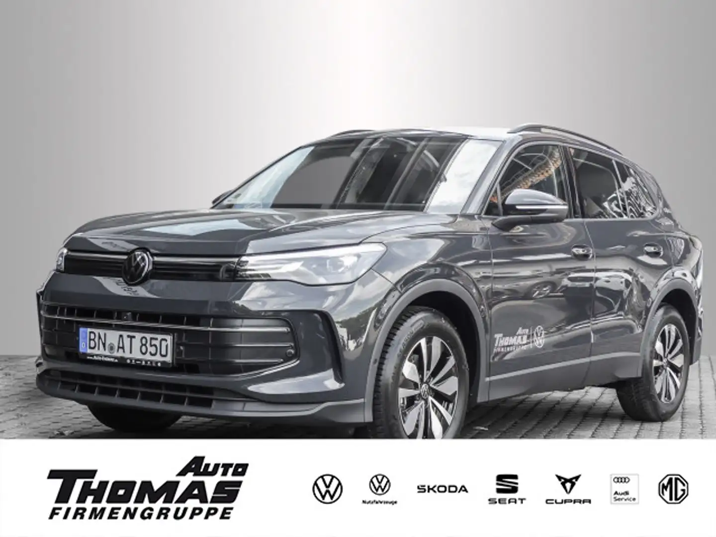 Volkswagen Tiguan Life 1.5 eTSI DSG LED+NAVI+AHK Grijs - 1