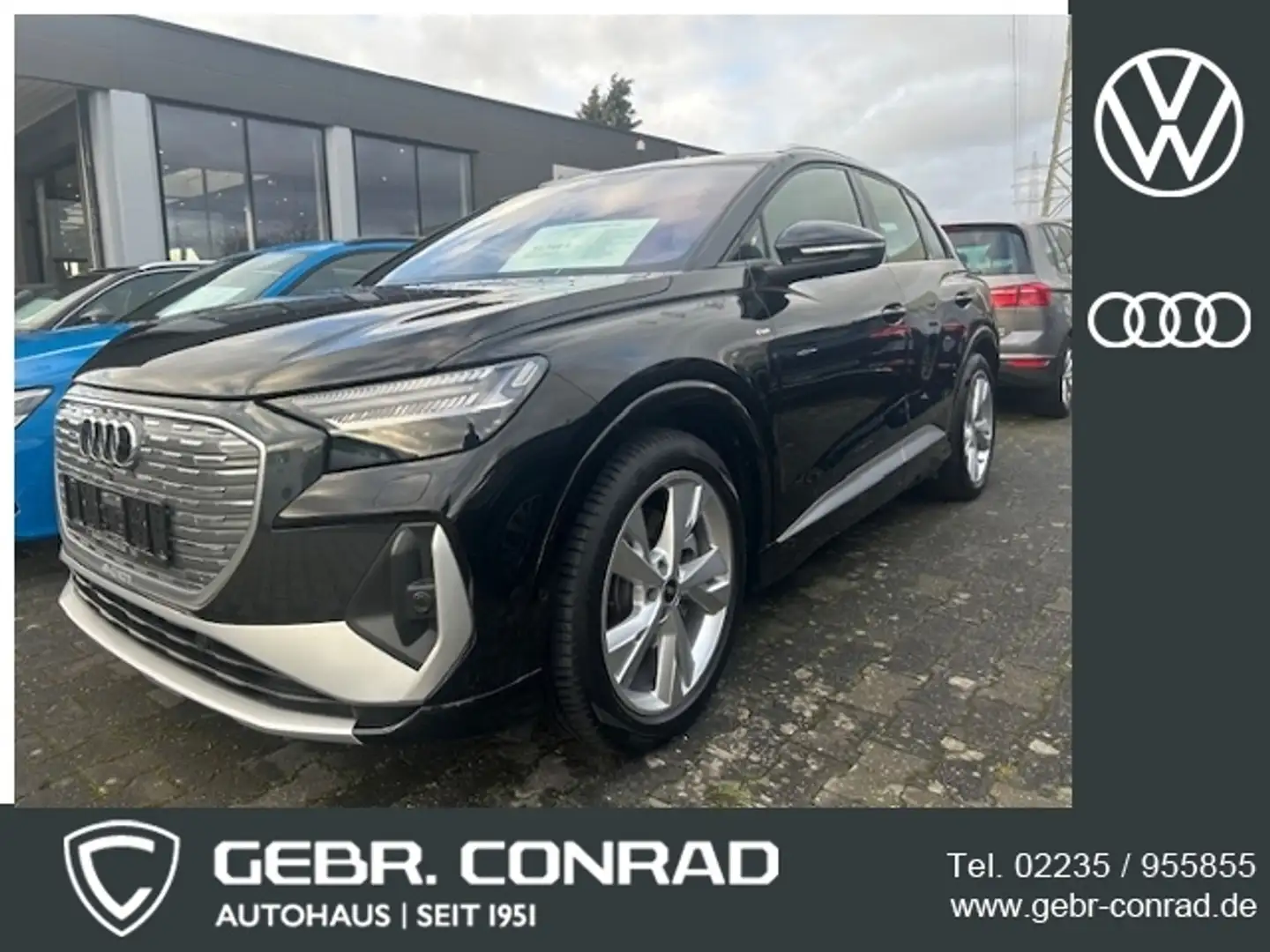 Audi 40 e-tron "S line", NP: 66.000 € Schwarz - 1