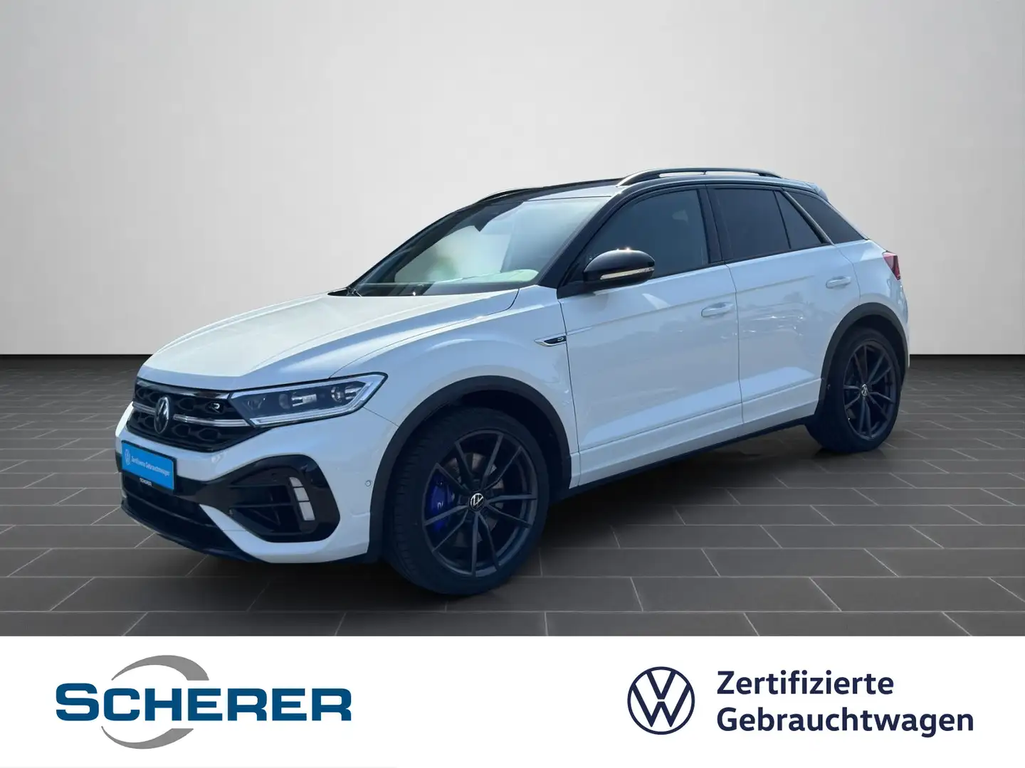 Volkswagen T-Roc 2.0 TSI R 4 Motion AHK NAVI Beats Sound Weiß - 1
