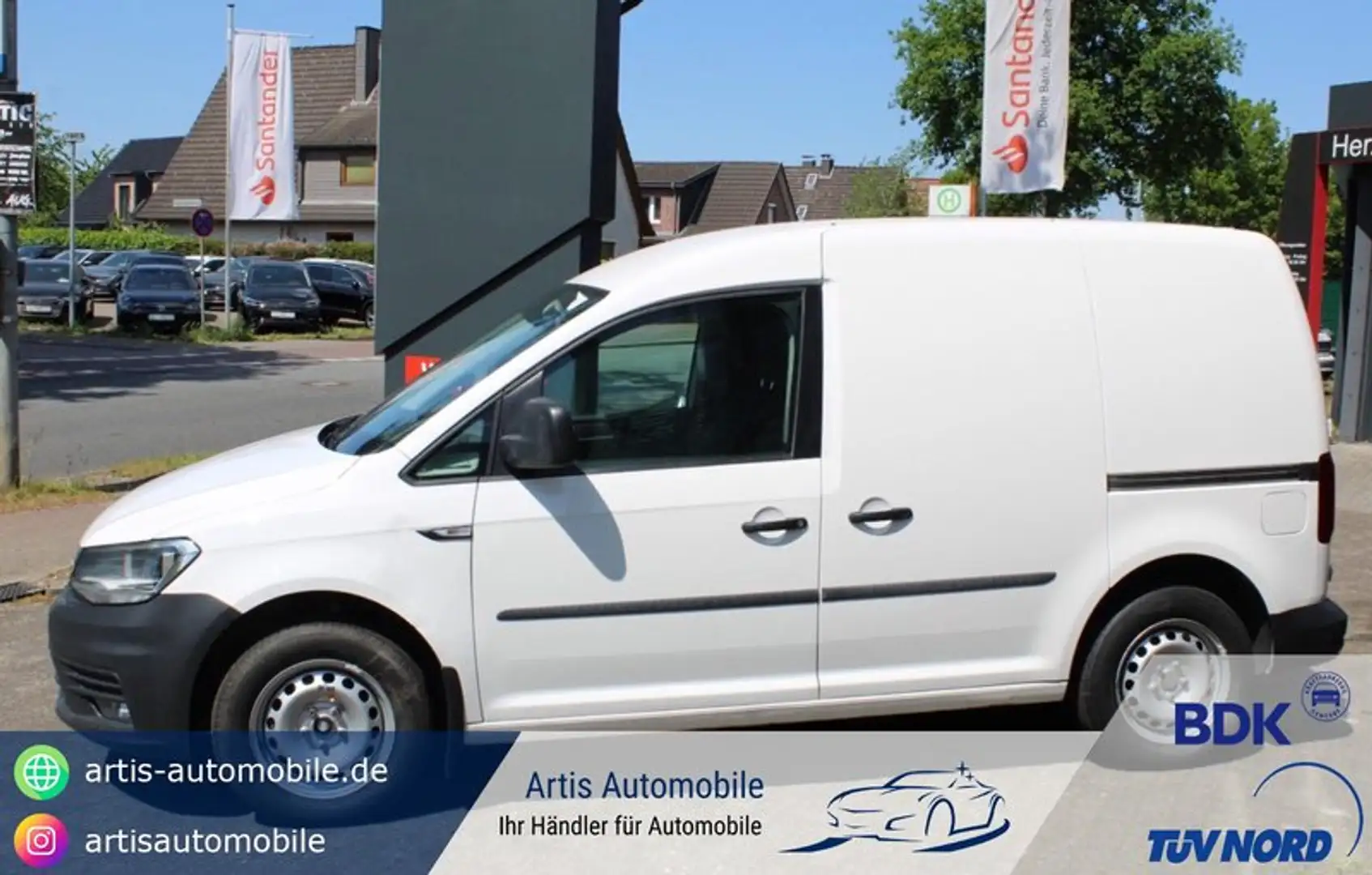 Volkswagen Caddy Nfz Kasten BMT Weiß - 1