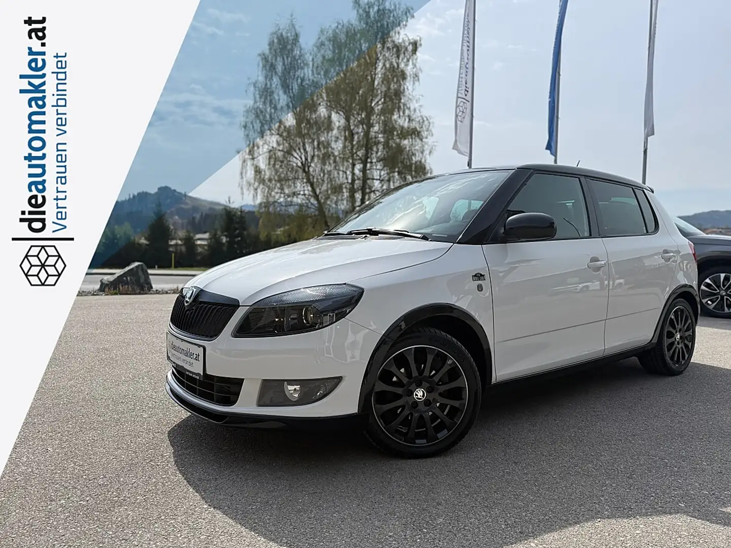 Skoda Fabia Monte Carlo+ 1,6 TDI Weiß - 1