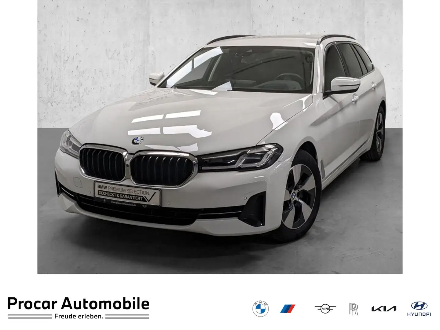 BMW 520 d xDrive LCI 360° HuD PA+ DA DAB LED WLAN Weiß - 1