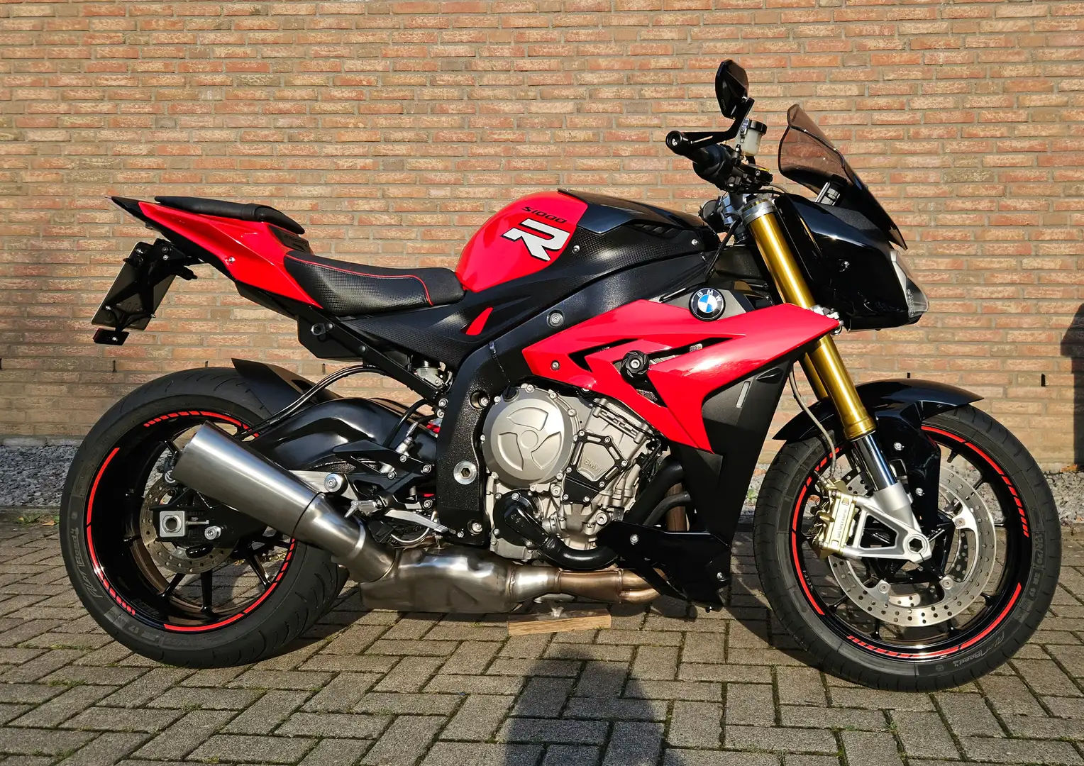 BMW S 1000 R Vollausstattung alle Pakete ABS Pro Alarmanlage Roşu - 1