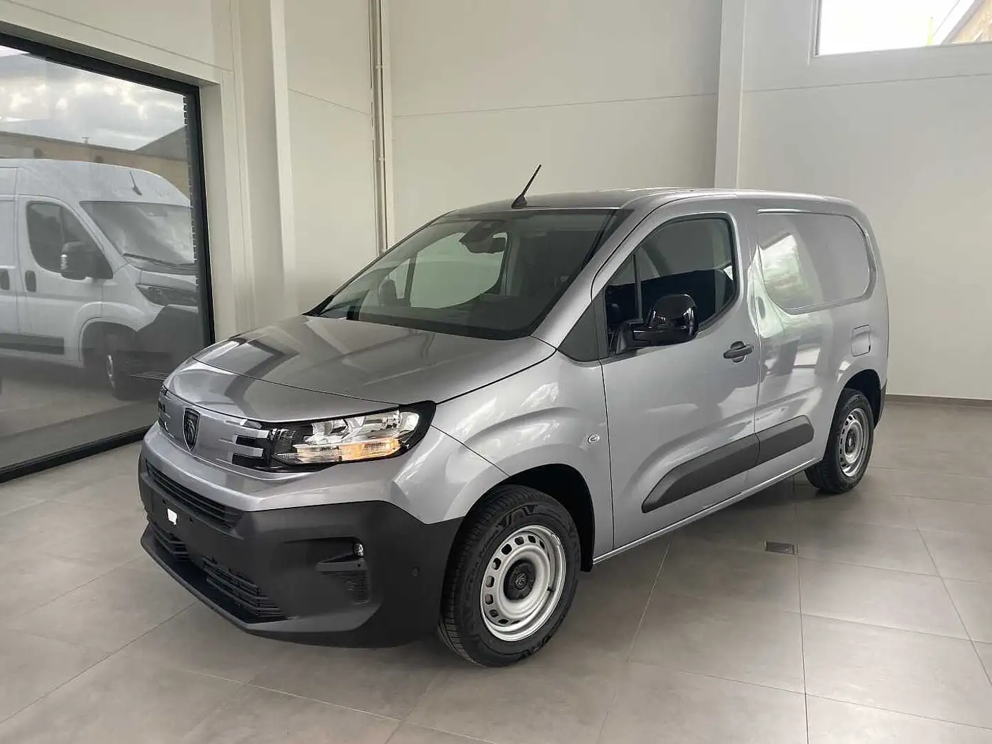 Peugeot Partner 1.5 BlueHDi 101pk STT- CAM-GPS-DODE HOEK Srebrny - 1
