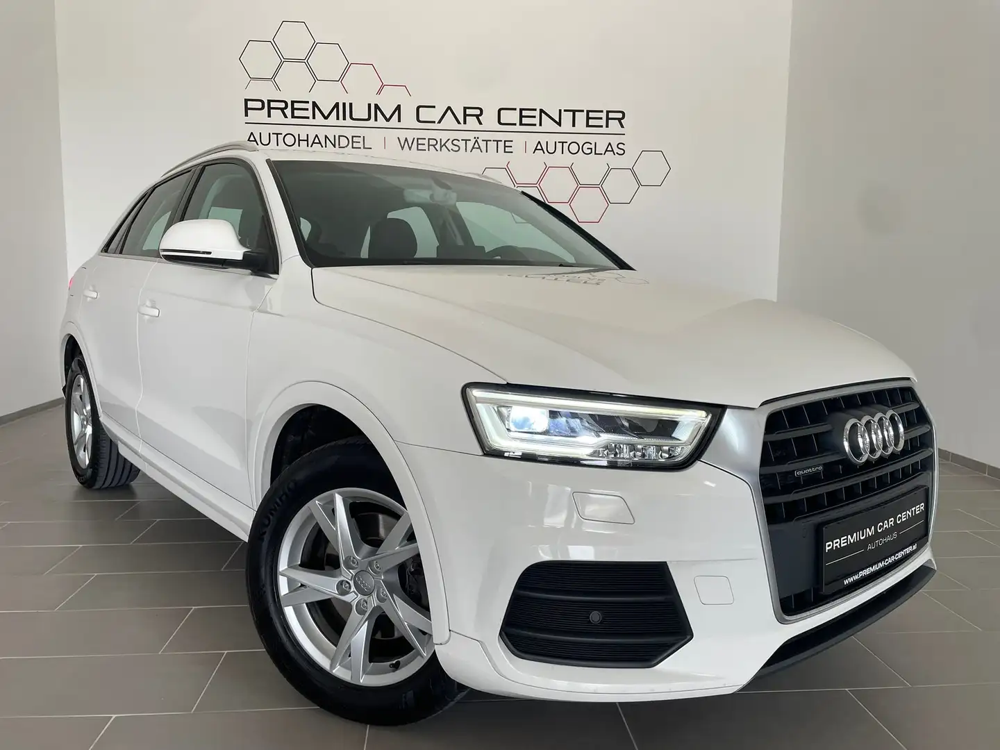 Audi Q3 2,0 TDI sport quattro LED, Navi, Sportsitze Weiß - 1