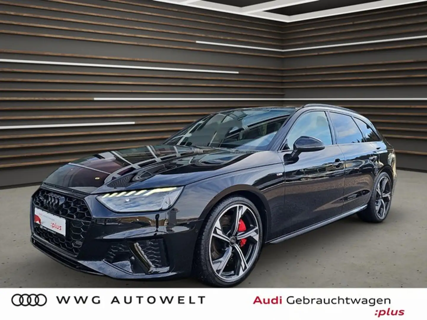 Audi A4 Avant 45 TFSI qu. S line competition plus Noir - 1