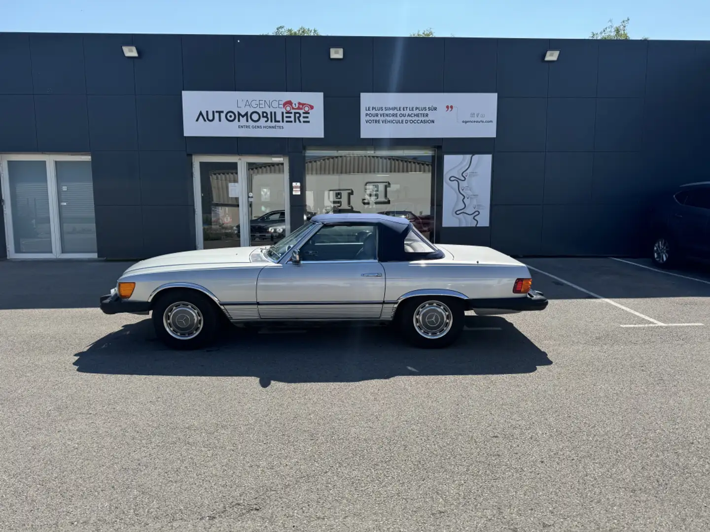 Mercedes-Benz SL Roadster AMG 380 SL cabriolet origine Canada Silber - 2