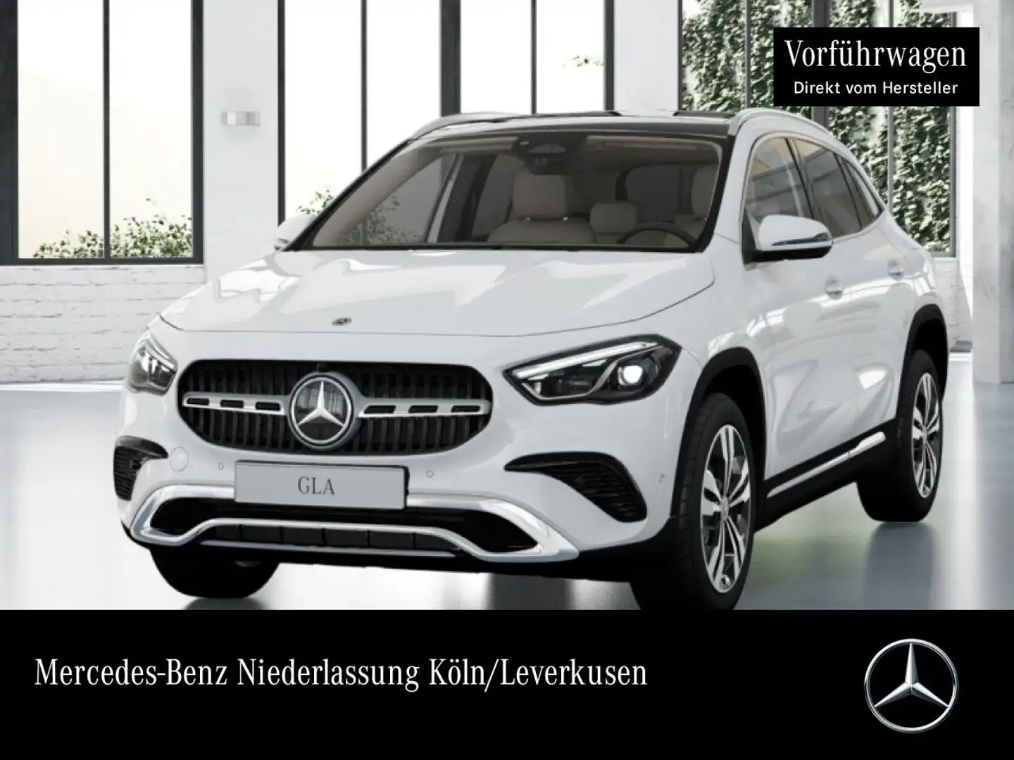 Mercedes-Benz GLA 200 PROGRESSIVE+PANO+360°+MULTIBEAM+TOTW+7G Weiß - 1