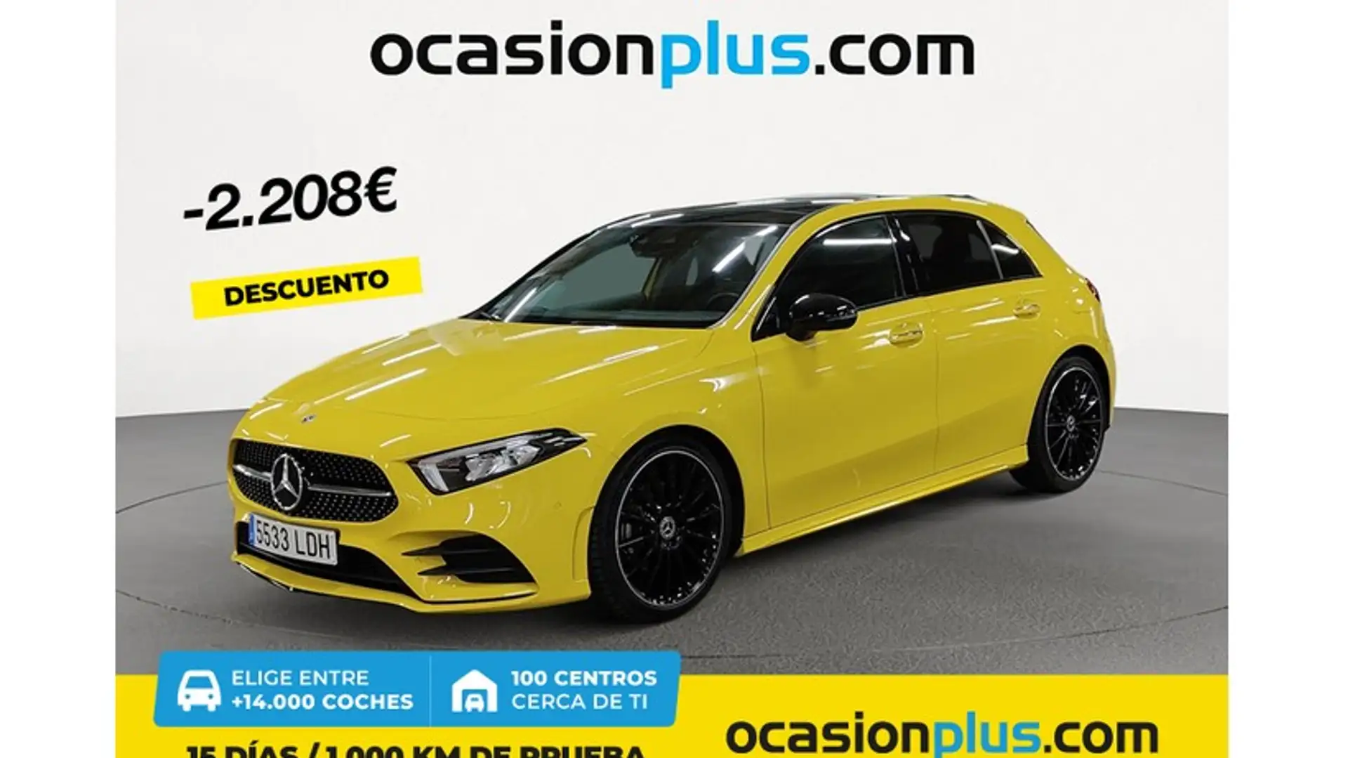 Mercedes-Benz A 200 200d 8G-DCT Jaune - 1