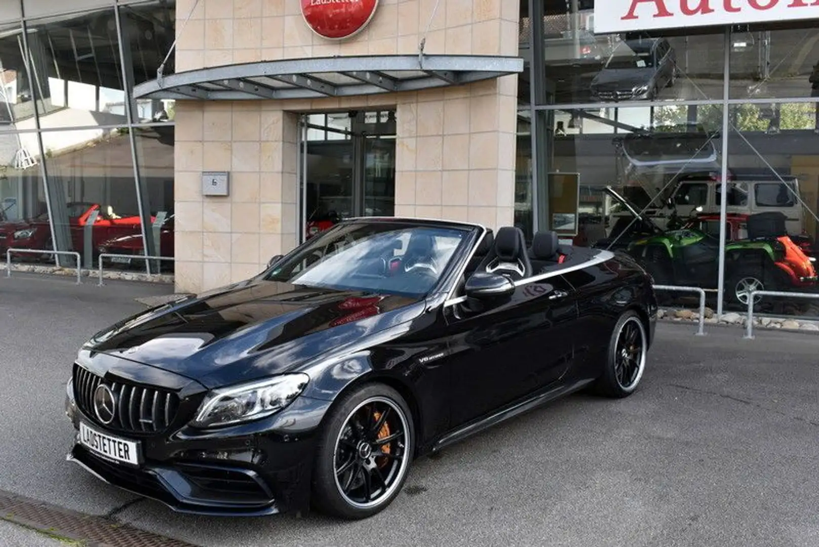 Mercedes-Benz C 63 AMG C63S AMG Cabrio*Performance S*Burm.*Carbon*Voll* Noir - 2