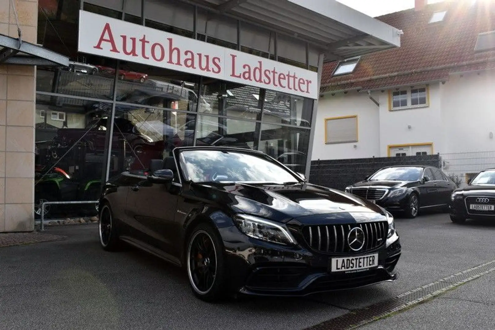 Mercedes-Benz C 63 AMG C63S AMG Cabrio*Performance S*Burm.*Carbon*Voll* Noir - 1