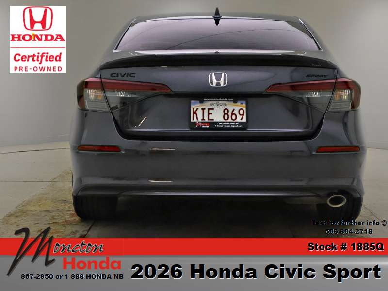 2026 Honda Civic Sport — photo 1