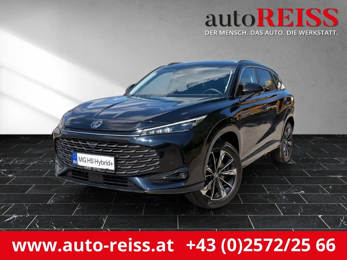 MG HS Hybrid+ Luxury 1,8Wh Aut. Schwarz - 1