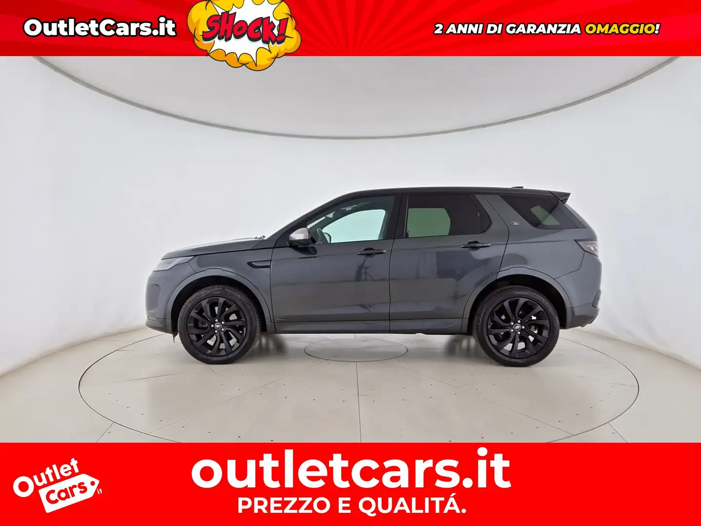 Land Rover Discovery Sport 2.0d td4 mhev r-dynamic hse awd 180cv auto Šedá - 2