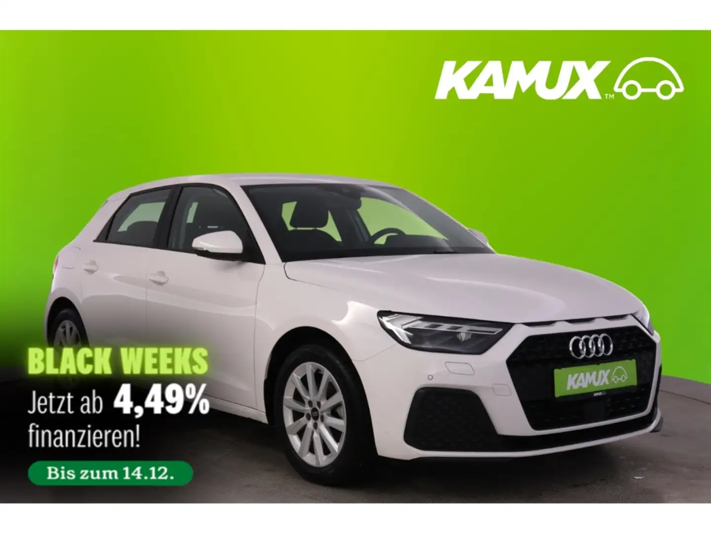 Audi A1 30TFSI SB S-tronic+LED+VIRTUAL+CARPLAY+TEMPO Blanco - 1