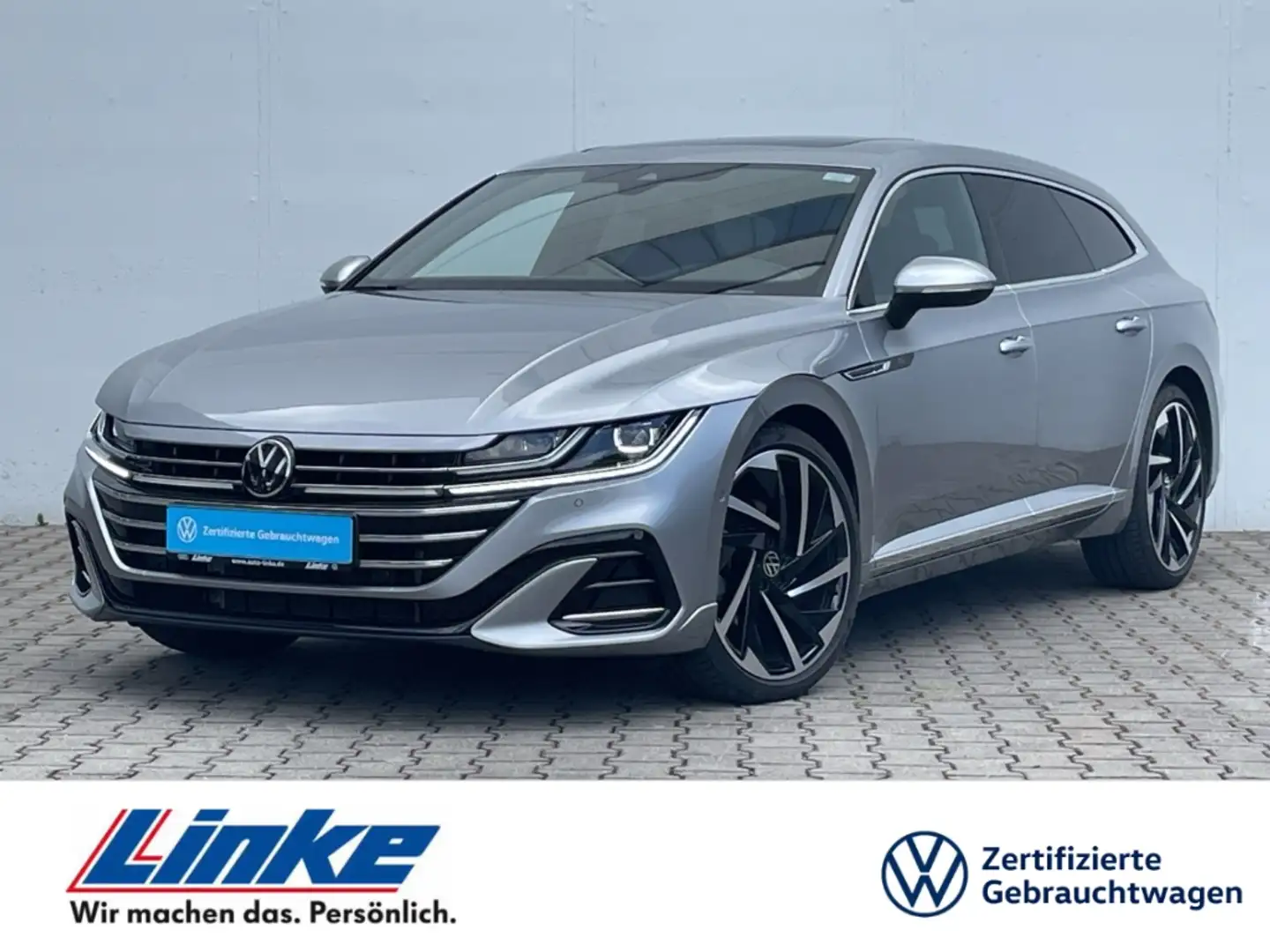 Volkswagen Arteon Shooting Brake R-Line 2.0 TDI 4Motion AHK Plateado - 1
