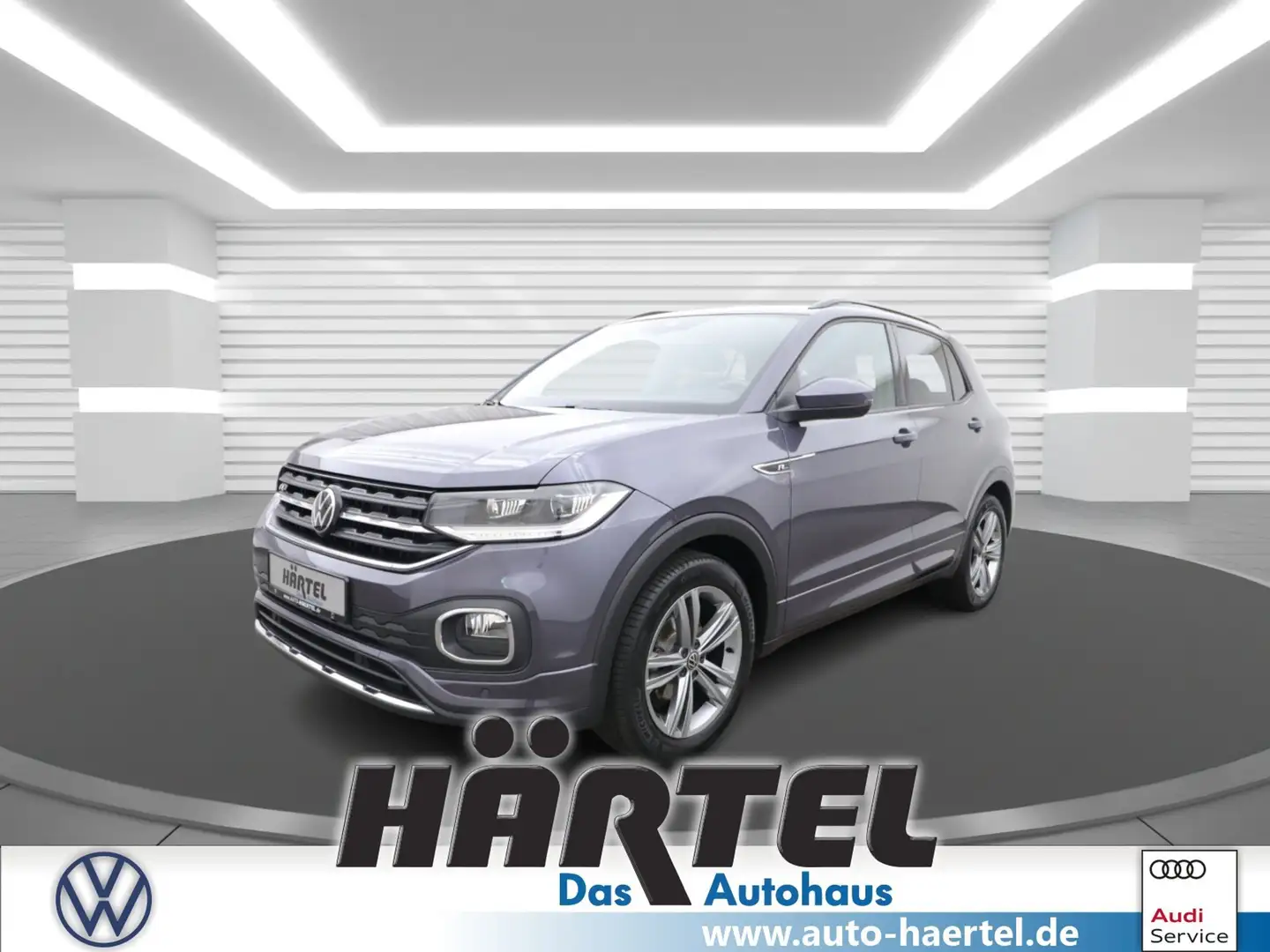 Volkswagen T-Cross R-LINE 1.5 TSI DSG (+NAVI+AUTOMATIK) LED Grau - 1