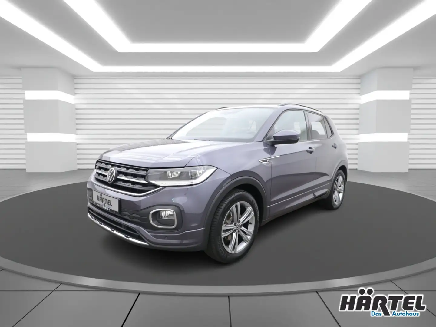 Volkswagen T-Cross R-LINE 1.5 TSI DSG (+NAVI+AUTOMATIK) LED Grau - 2