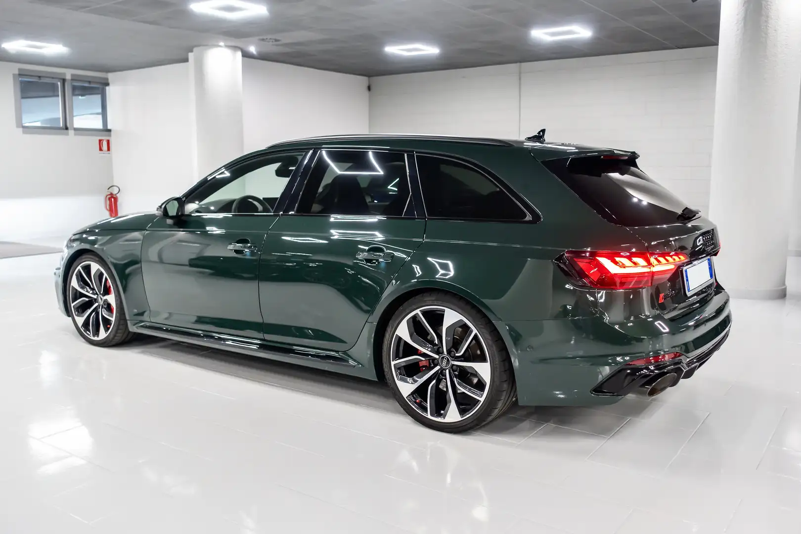Audi RS4 CERAMIC BRAKES DYNAMIC PLUS 280 KM TETTO B&O RS Зелений - 2