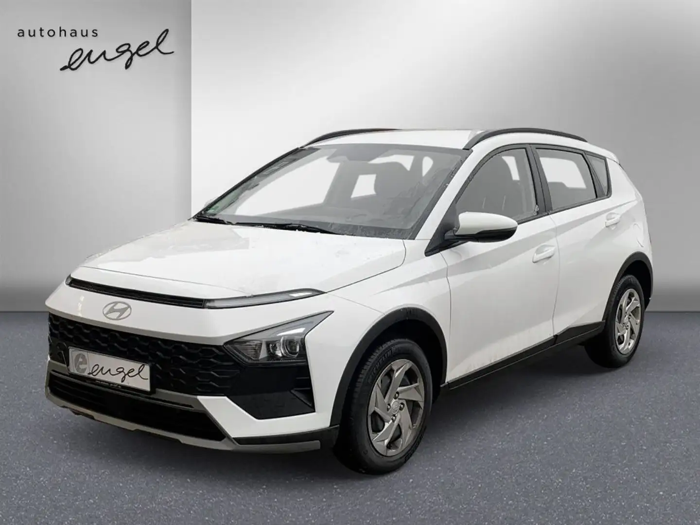 Hyundai BAYON BAYON 1.0 T-GDI Select, KLIMA,NAVI,RFK,TEMPO,PDC Weiß - 1