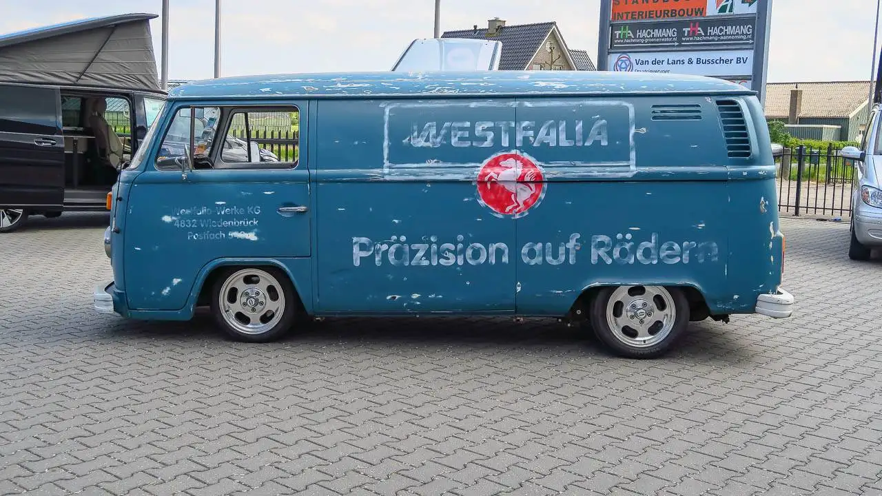 Volkswagen T2 Westfalia Service-wagen met camper-interieur, foto 12