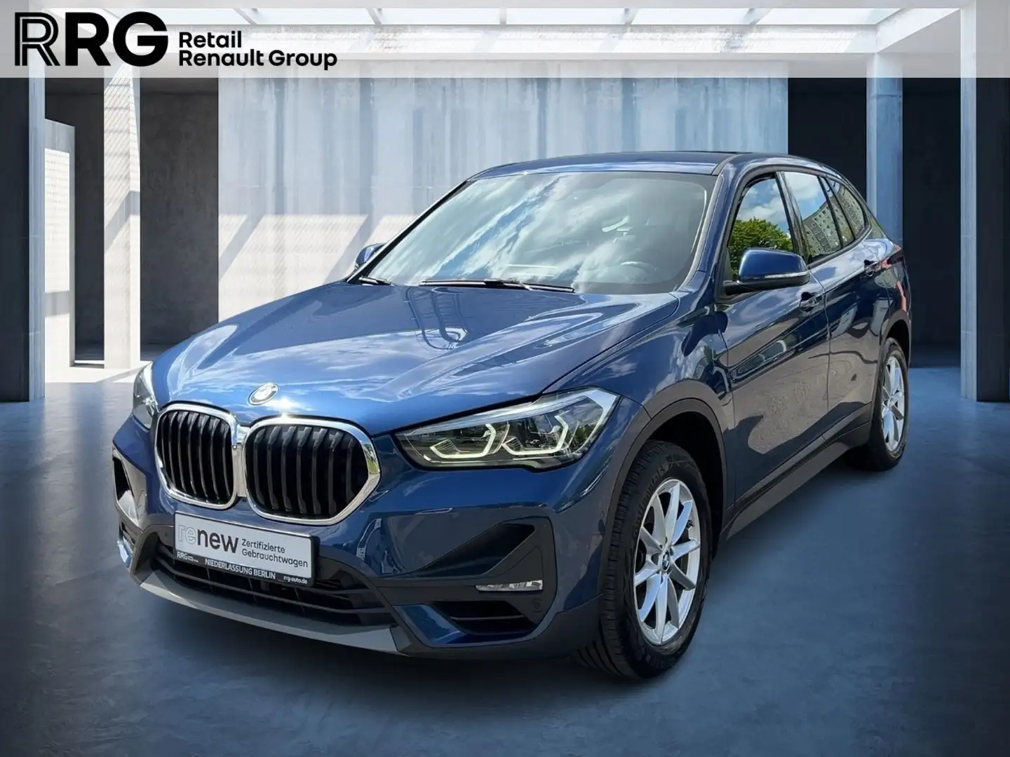BMW X1 xDrive 2.0i Advantage Bleu - 1