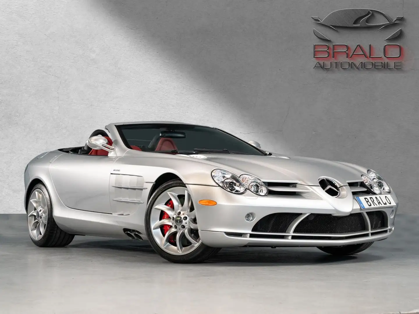 Mercedes-Benz SLR McLaren Roadster T1 Schweiz Silber - 2
