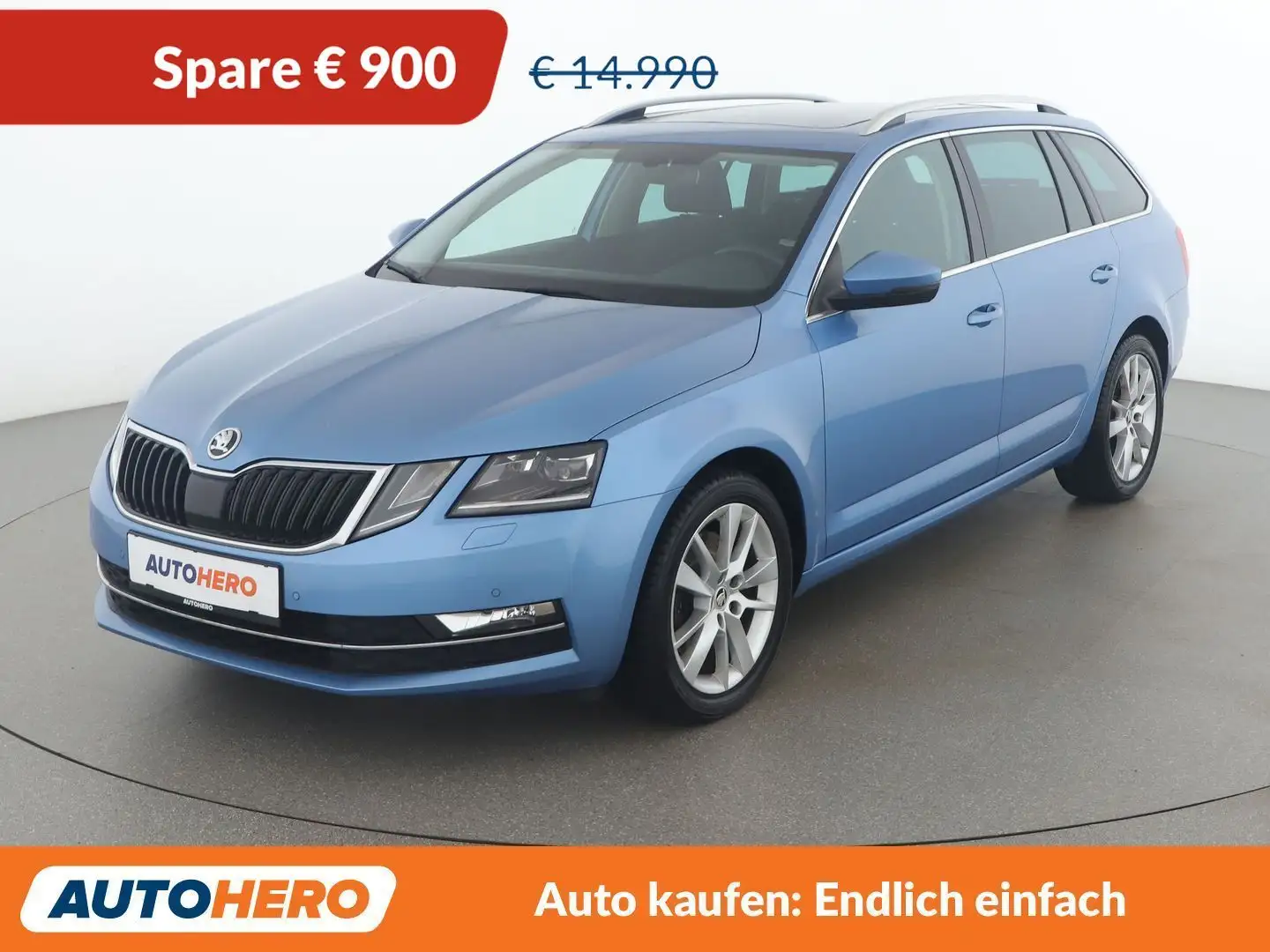 Skoda Octavia 1.8 TSI Style Blau - 1