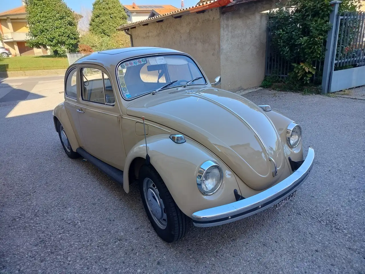 Volkswagen Maggiolino tetto apribile 1970, foto 2