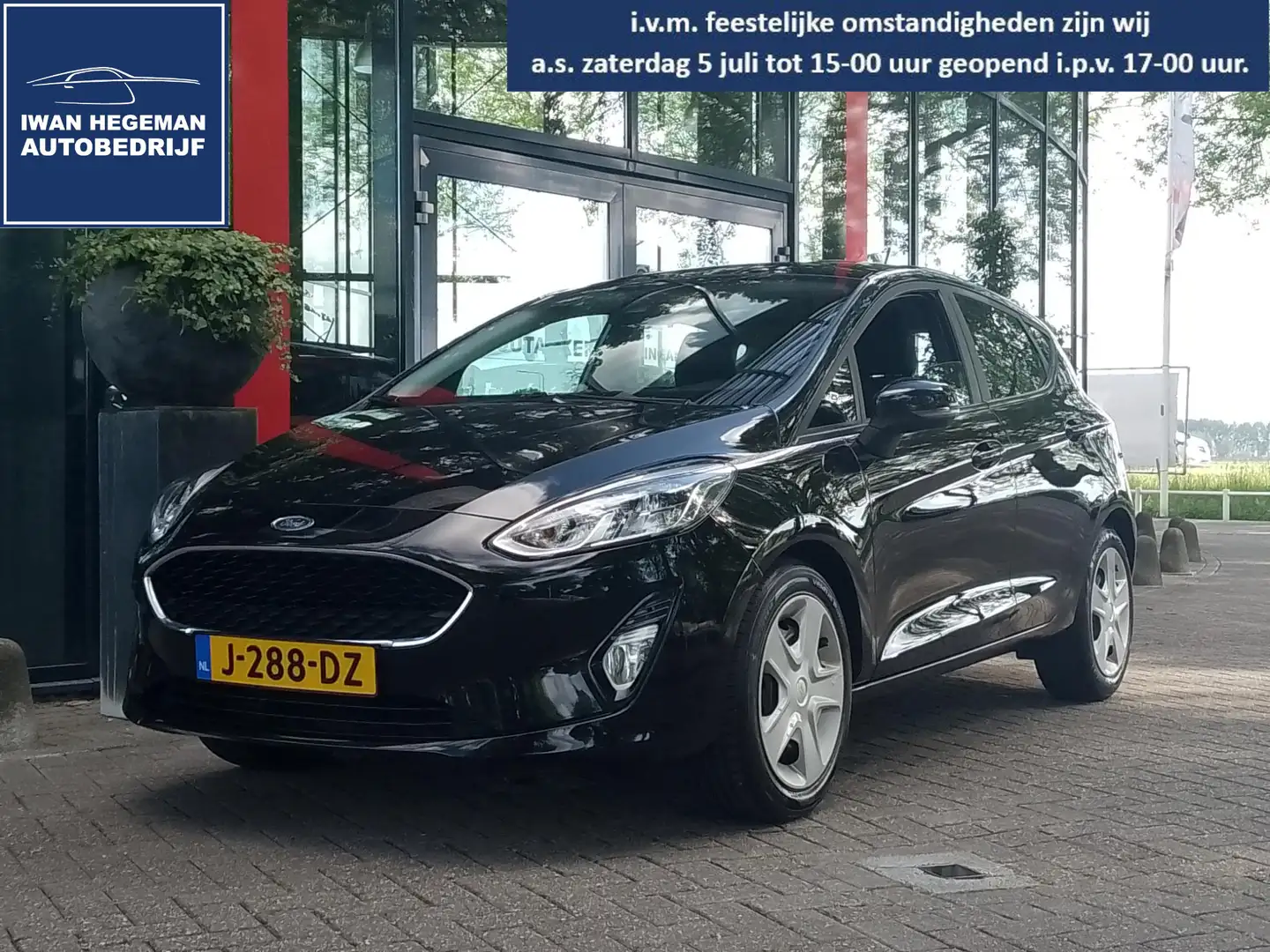 Ford Fiesta 1.0 EcoBoost Connected | Navi | Airco | PDC | Crui Noir - 1