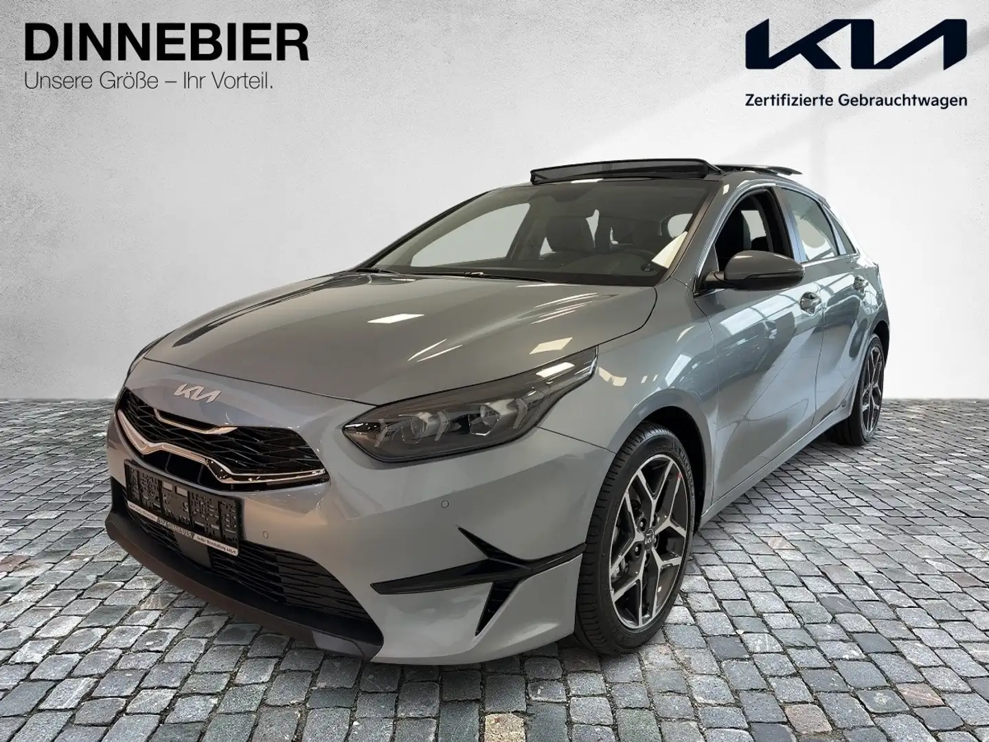 Kia Ceed / cee'd CEED 1.5T Spirit Glasdach+LED+Navi+Kamera Silber - 2