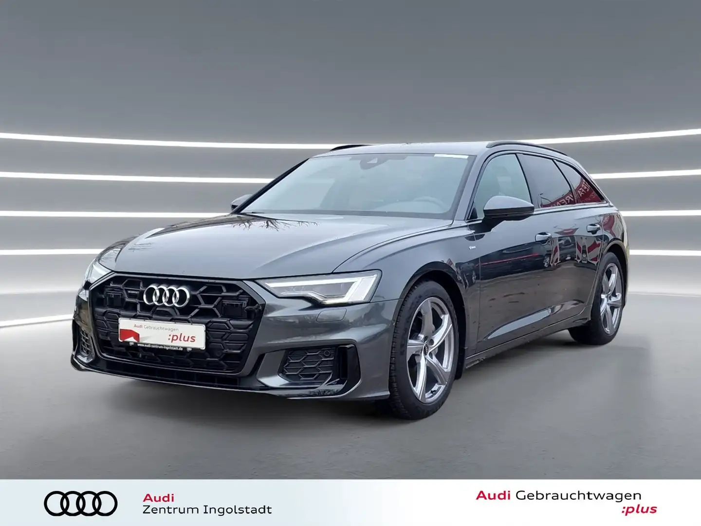 Audi A6 Avant 40 TDI qu S line STHZG AHK KAM Design Grau - 2