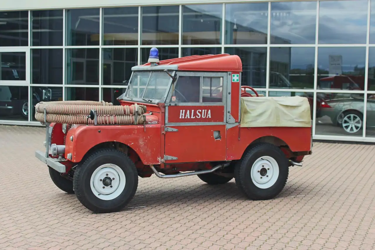 Land Rover Series 1 86 inch Fire Engine Ongerestaureerd originele st, foto 2