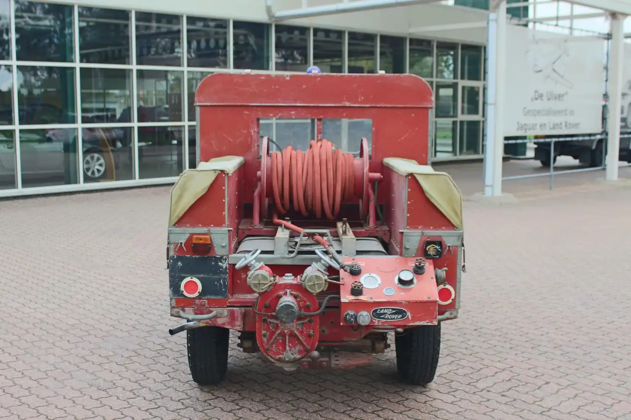 Land Rover Series 1 86 inch Fire Engine Ongerestaureerd originele st, foto 11