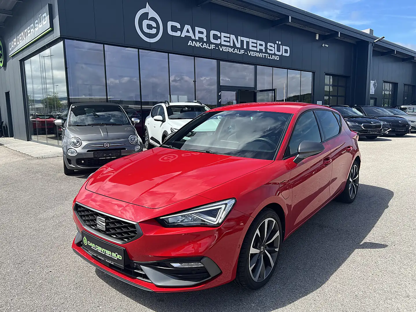 SEAT Leon FR eHybrid 204 DSG Rot - 1