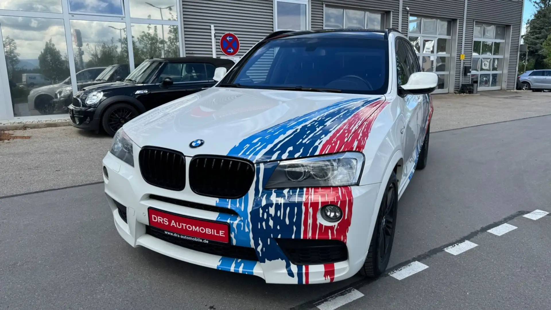 BMW X3 xDrive35d/ M Sportpaket/NaviProf/BiXenon/AHK Weiß - 1