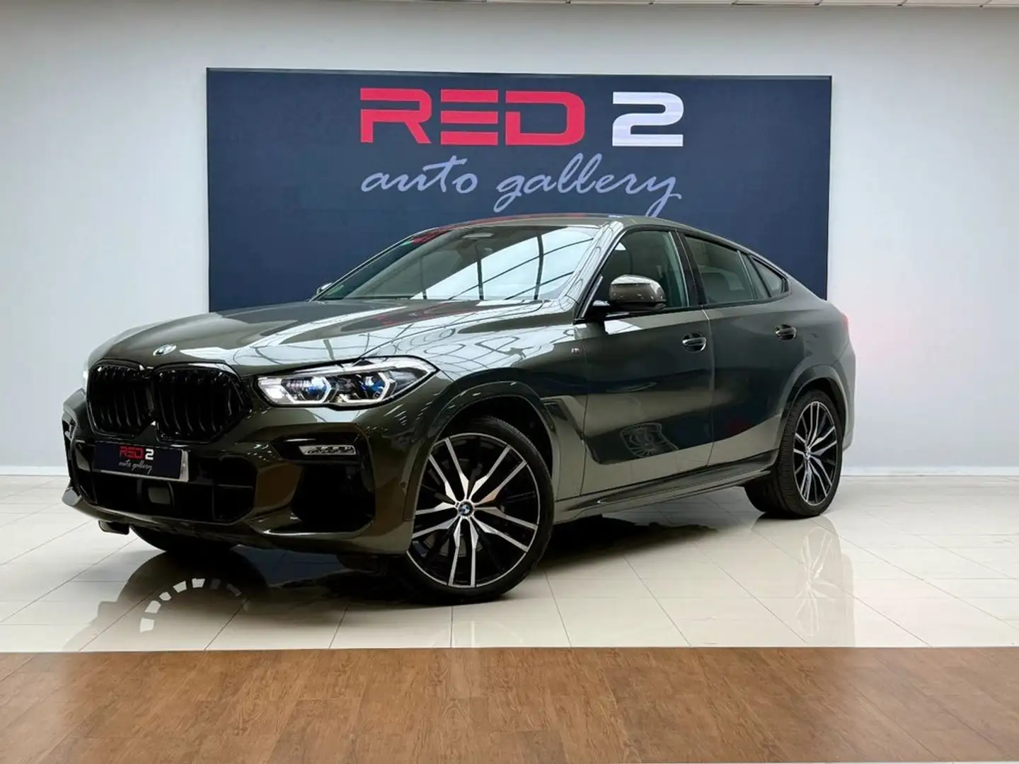 BMW X6 xDrive 30dA Verde - 1