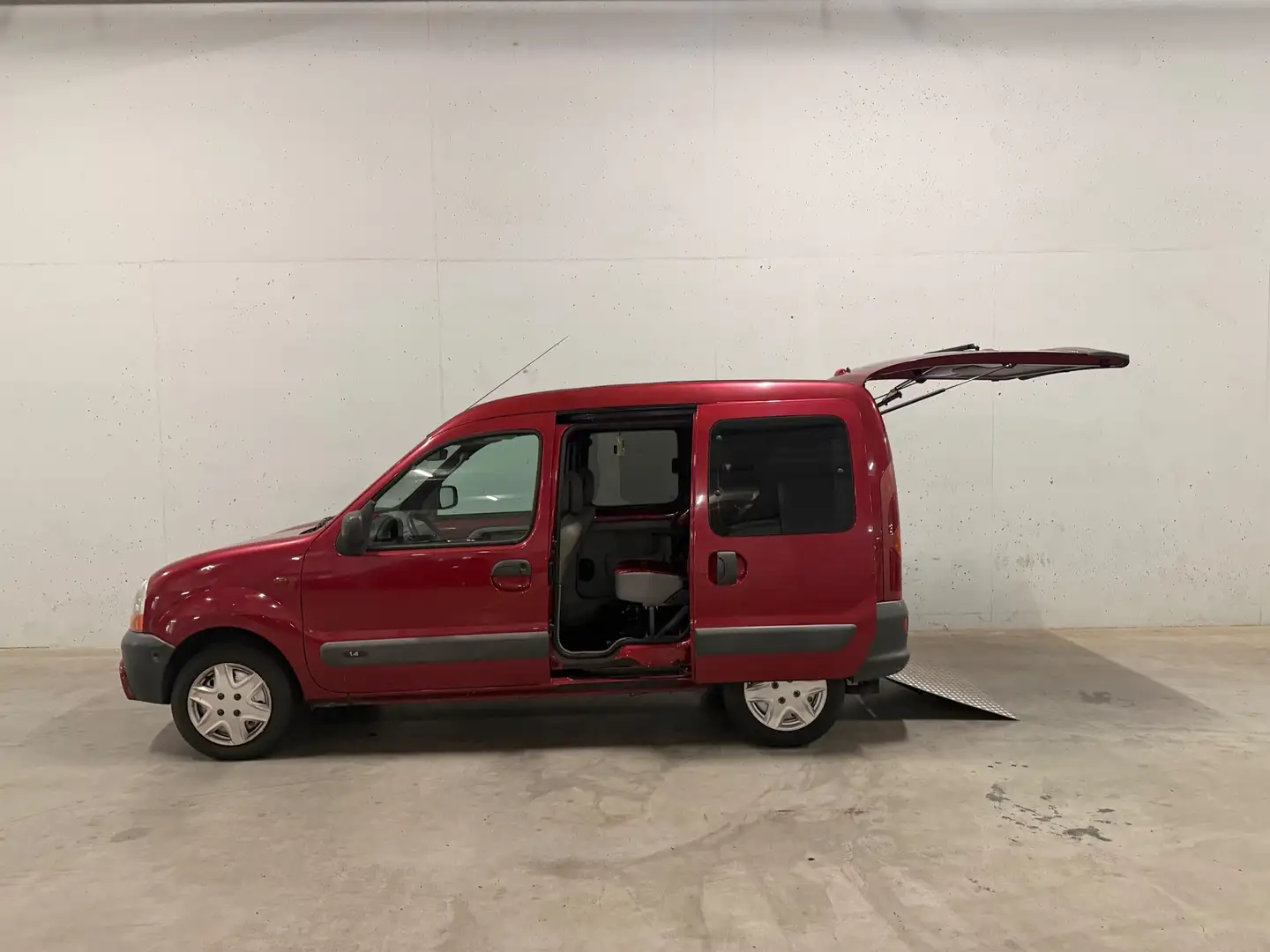 Renault Kangoo Rolstoel Auto Automaat Achterklep Automatisch Airc Rot - 2